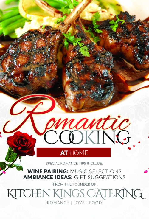 Romantic Cooking Book at home